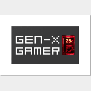 Gen X Gamer White Ver. Posters and Art